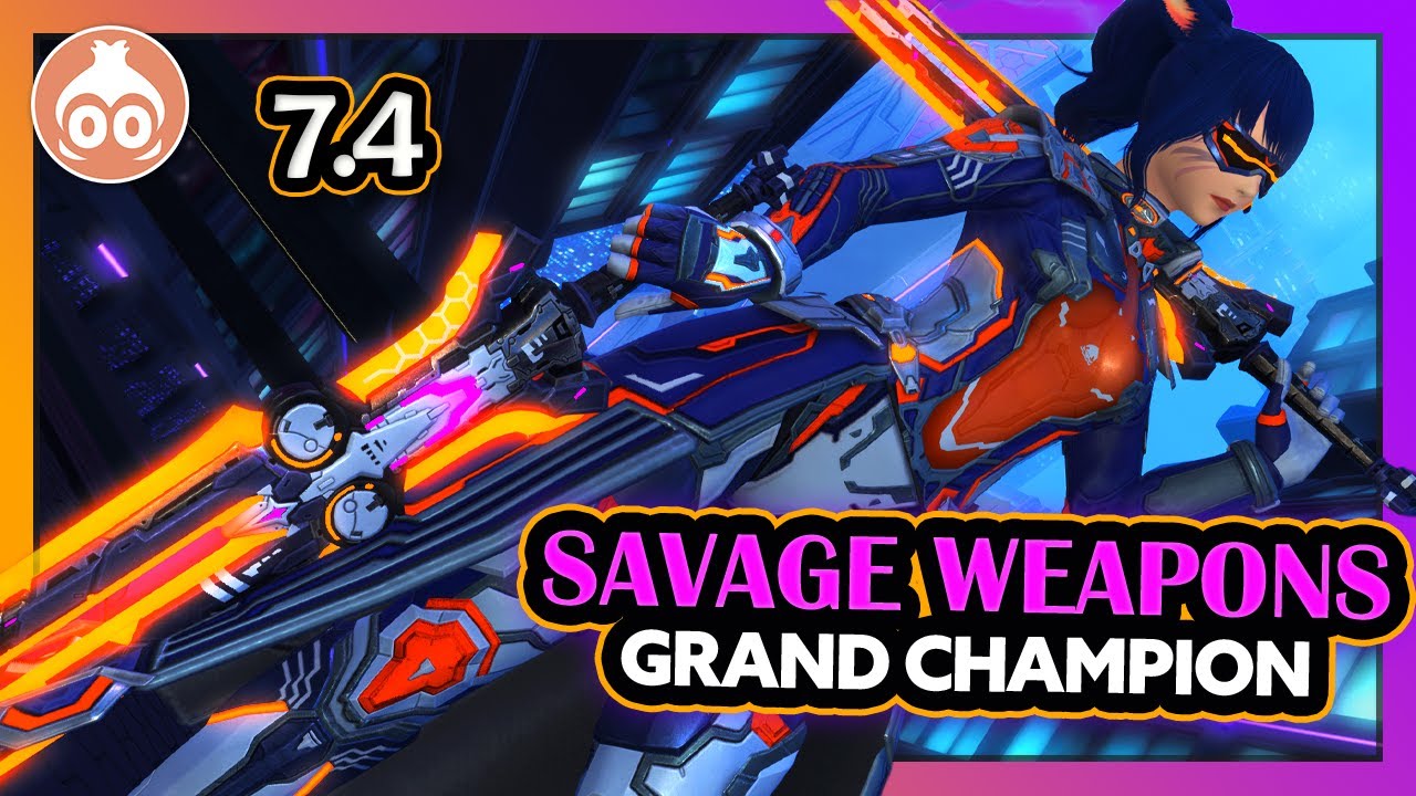 FFXIV | Grand Champion Weapons Savage Raid | 7.4