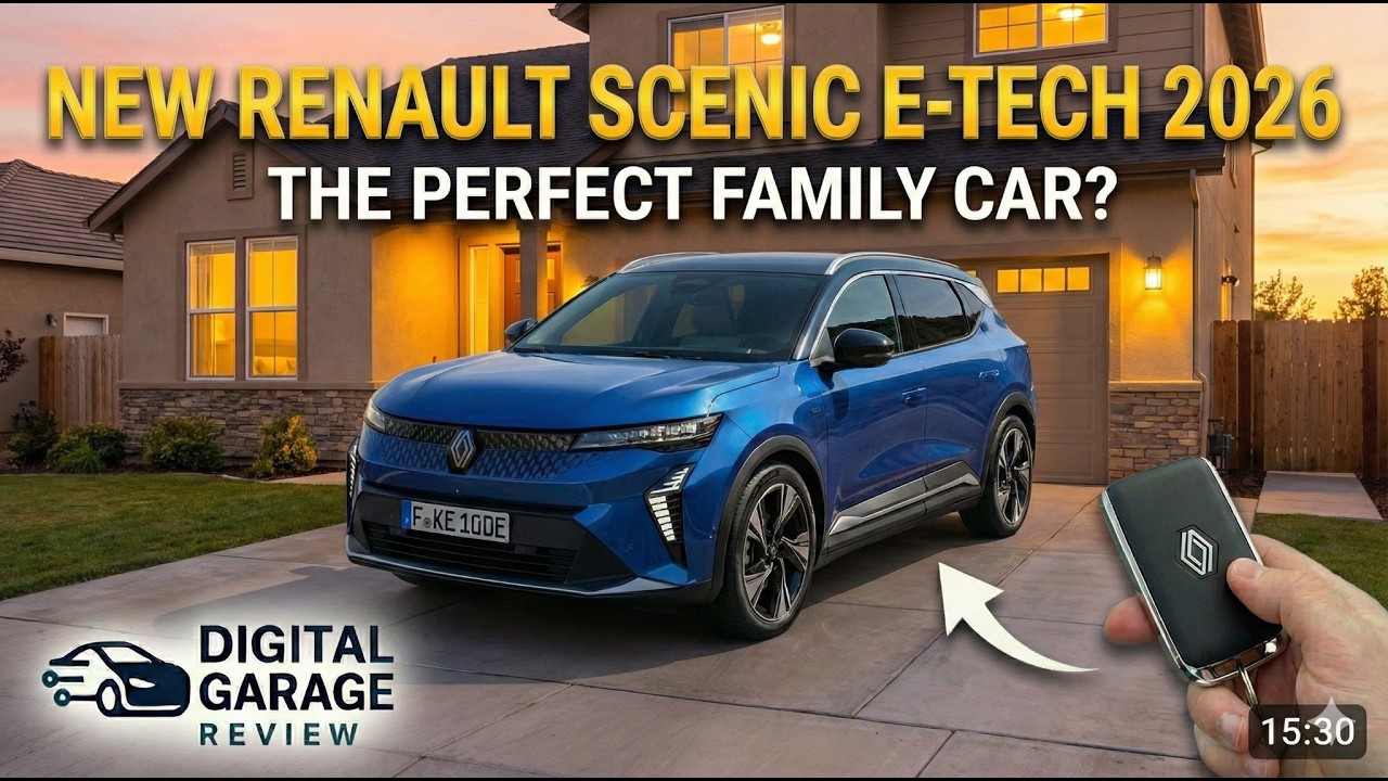 ⚡️🇫🇷 The Best Value Family EV of 2026? 💸 Renault Scenic POV Tour