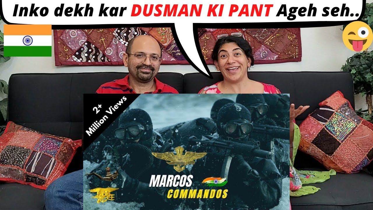 Marcos Commandos | Selection & Training | Decoding Badges | Indian American Reactions !