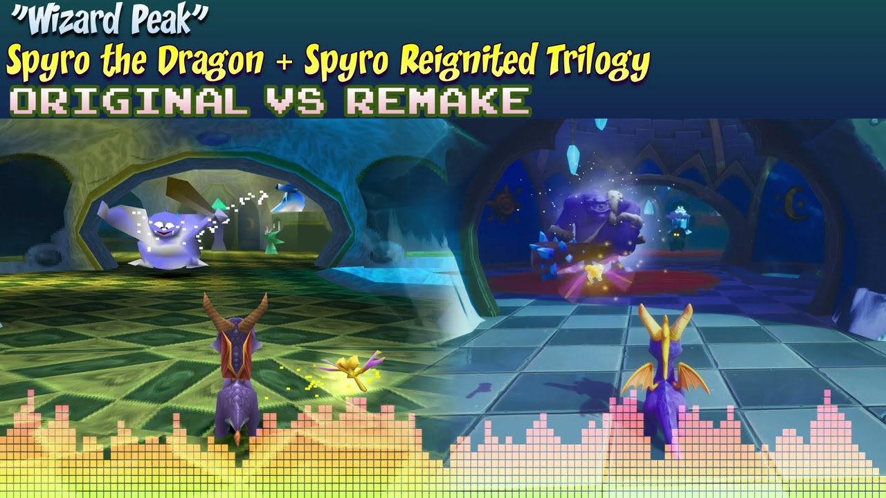&spades; [Original + Reignited Trilogy] Spyro 1 MASHUP &mdash; Wizard Peak