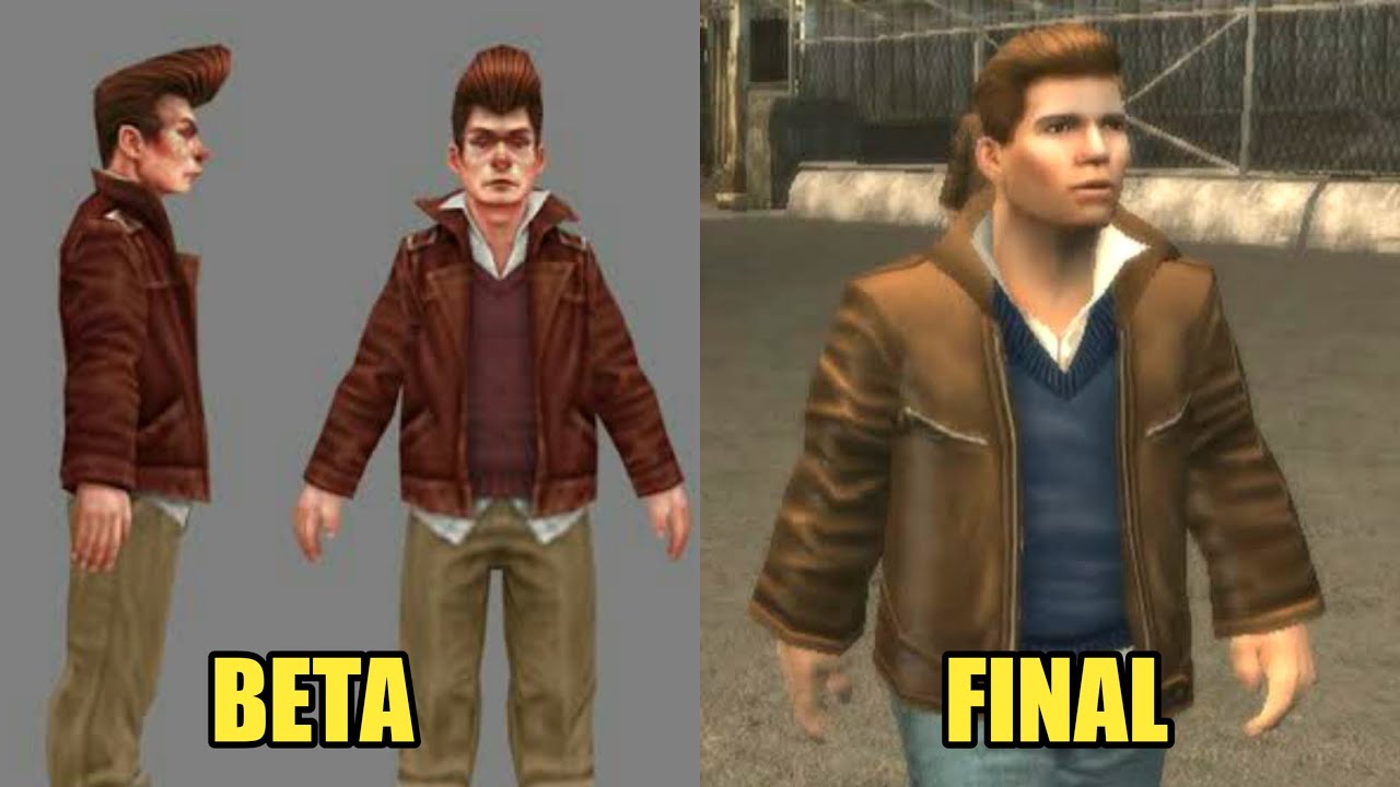 Perbandingan Karakter Bully Versi Beta Dengan Versi Final
