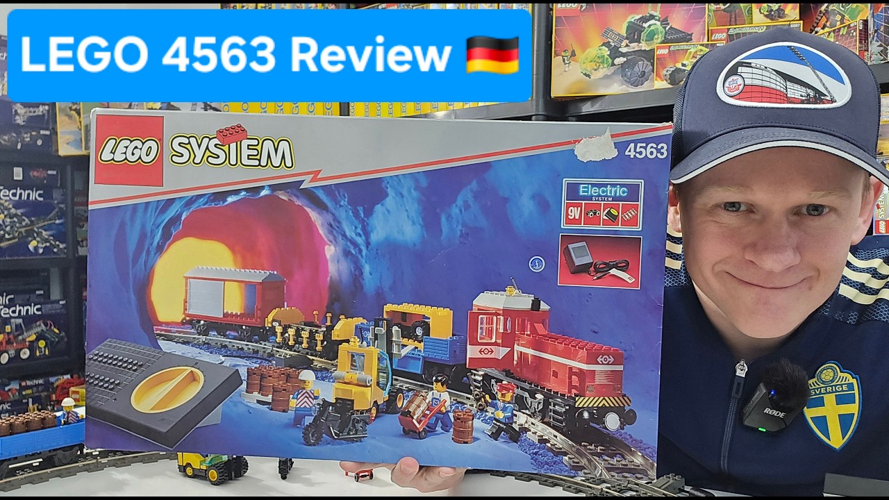 LEGO 4563 Review - Die legendäre LEGO Bauspielbahn