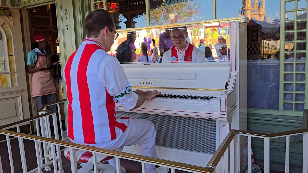 All I Want For Christmas is You played on Casey's Corner ragtime piano