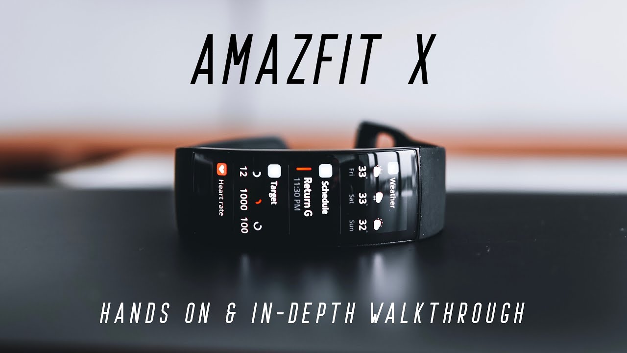 Amazfit X Smartwatch: In-Depth Look & FULL Feature Walkthrough!