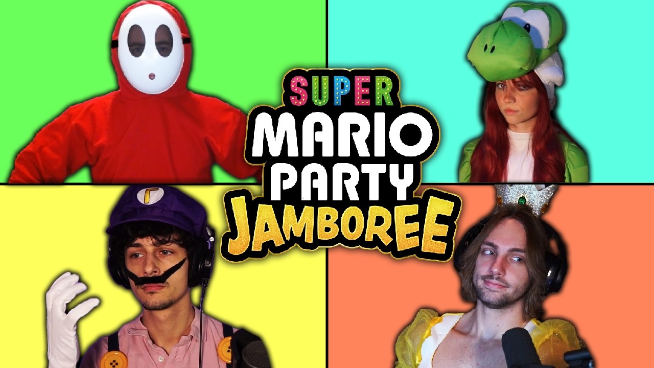 Mario Party, but we have to BE our characters
