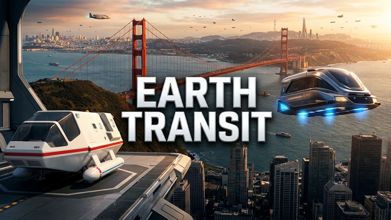 Public Transportation Methods on Earth in Star Trek Picard / TNG / DS9 / Enterprise / Voyager / STD