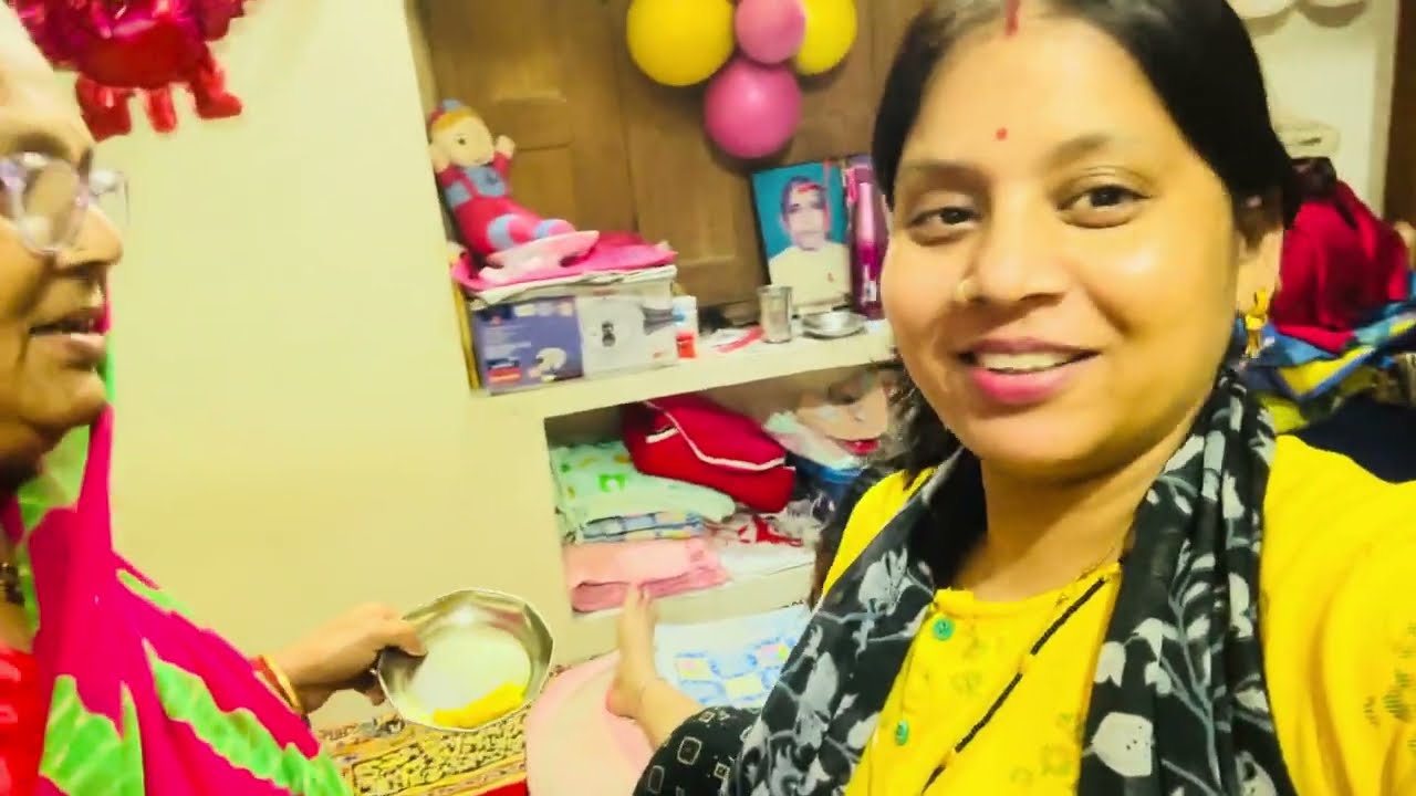 Kesvi ai Badi Mamma ke pas  khelne  meri ￼lado ko lagi nazar 🧿  nani ne ￼utari 🧿 