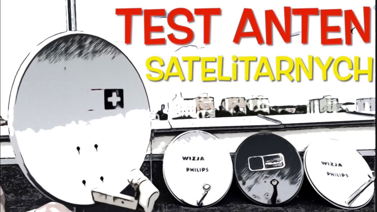 Test małych popularnych anten satelitarnych,Wizja TV,cyfra,Cyfrowy Polsat, jak ustawić najlepszy MER