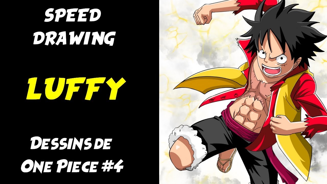 Speed Drawing : LUFFY (One Piece)