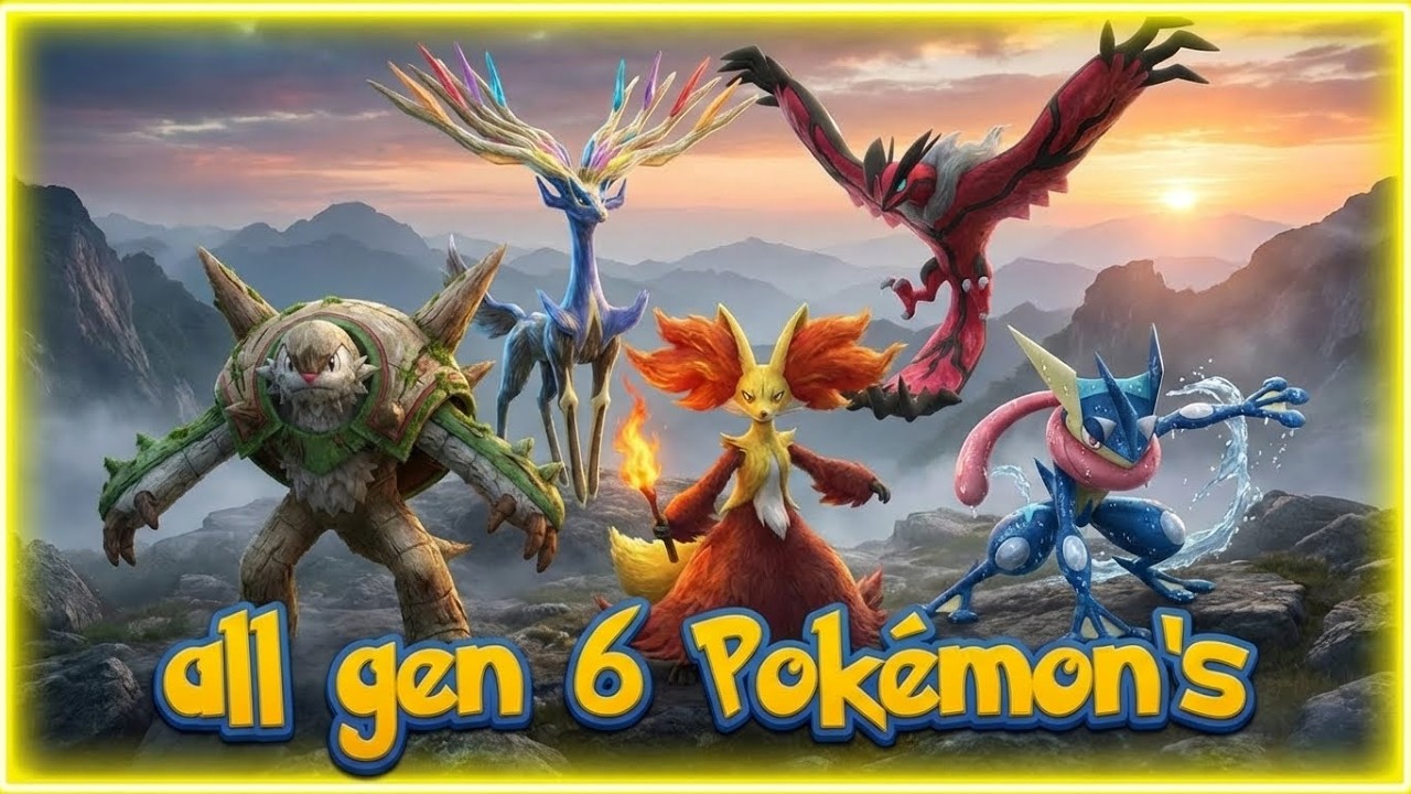 all 72 Kalos Gen 6 Pok&eacute;mon in the Real World!  The Complete Real Life Kalos Pokedex Documentary