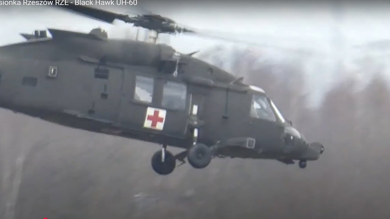 Jasionka Rzeszów RZE - Black Hawk UH-60