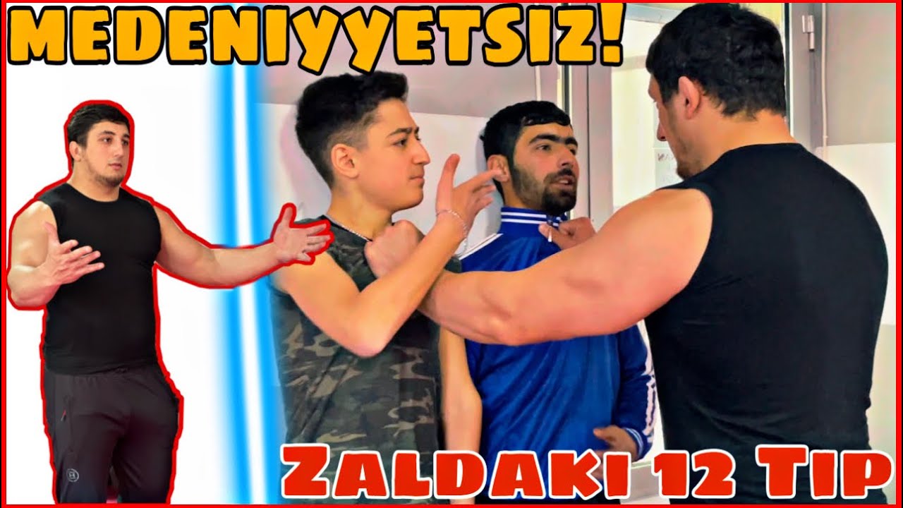 İDMAN ZALINDA 12 TƏRBİYƏSİZ TİP (Gülməli)