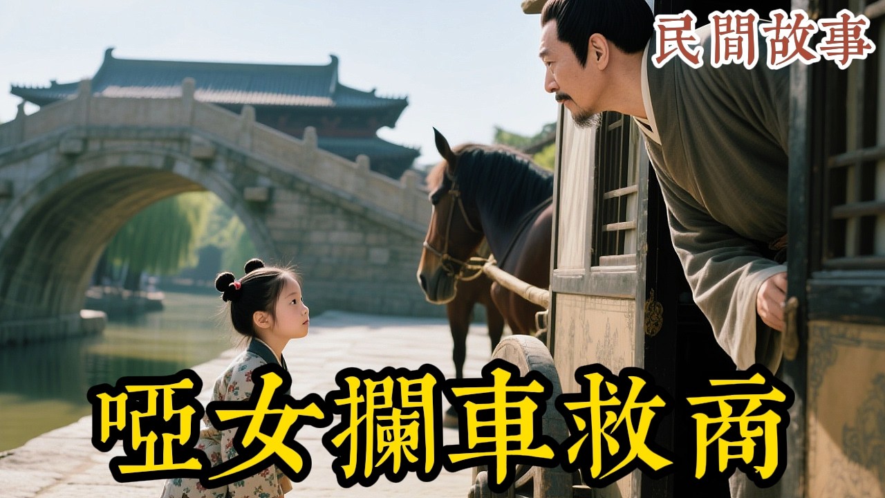 10歲啞女攔馬車，被當成瘋子趕！半柱香後富商嚇得雙腿發軟！跪地磕頭：你是活菩薩！#民间故事 #故事頻道 #听书 #民間故事 #有聲書 #說書 #睡前故事 #情感