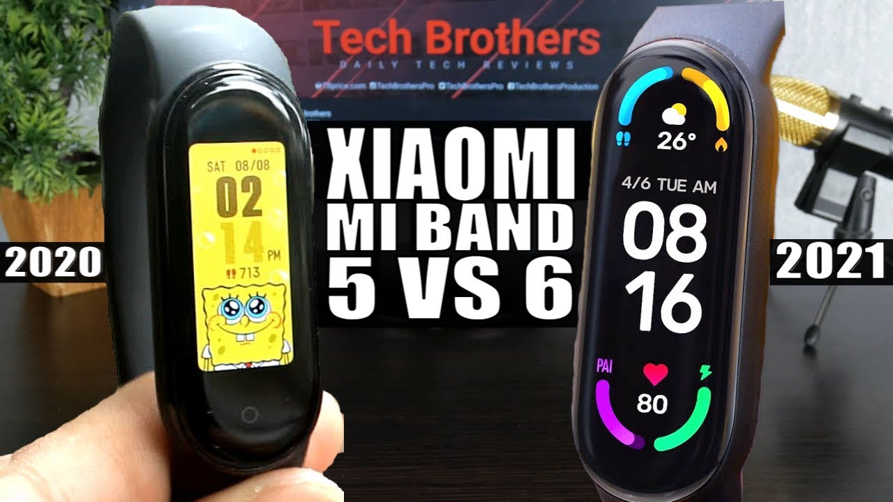 Xiaomi Mi Band 6 vs Mi Band 5: This Is The Biggest Upgrade Ever! GIVEAWAY