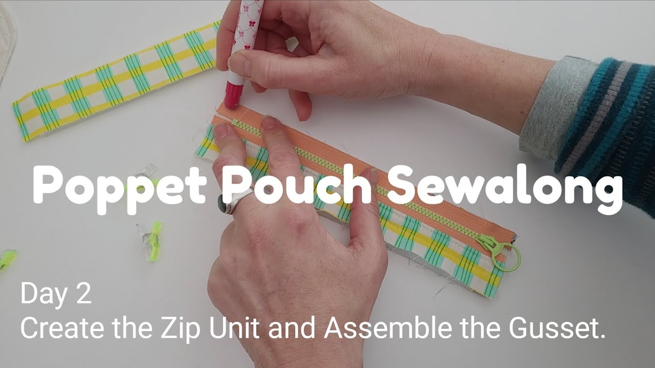 Poppet Pouch Sewalong - Day 2