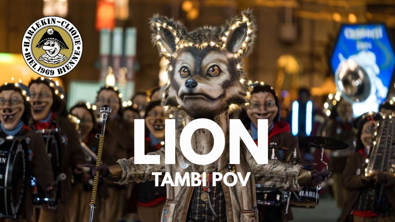 Fasnacht Chur 2026 - Lion - Tambourmajor POV