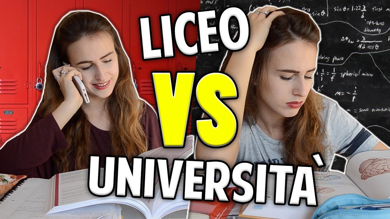 LICEO vs UNIVERSITA'