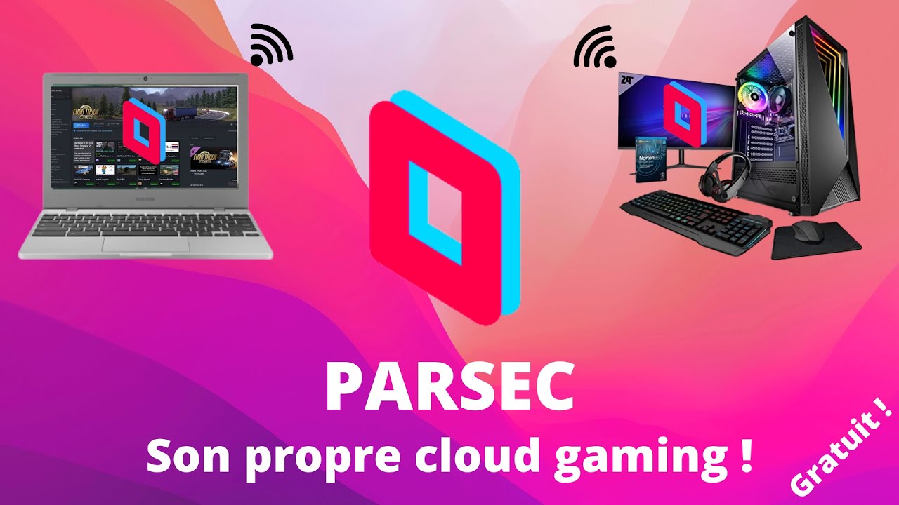 Comment créer son propre cloud gaming avec Parsec ! (La puissance de sa tour partout !)