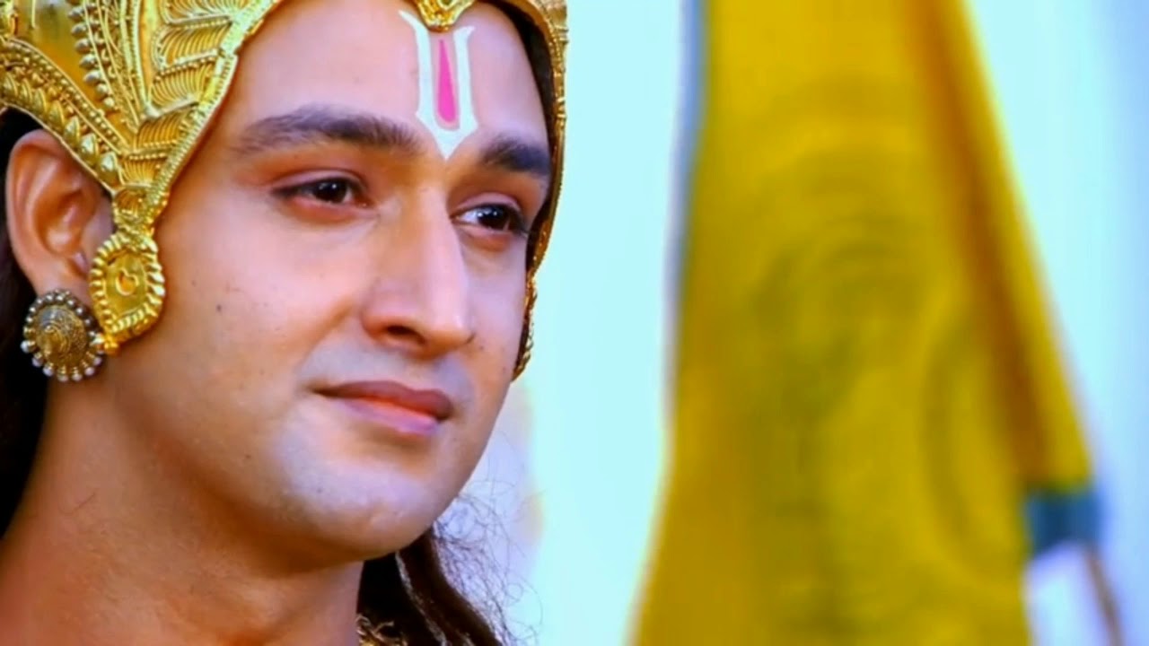 Conversation between Shri Krishna and Balaram on Yudh ||