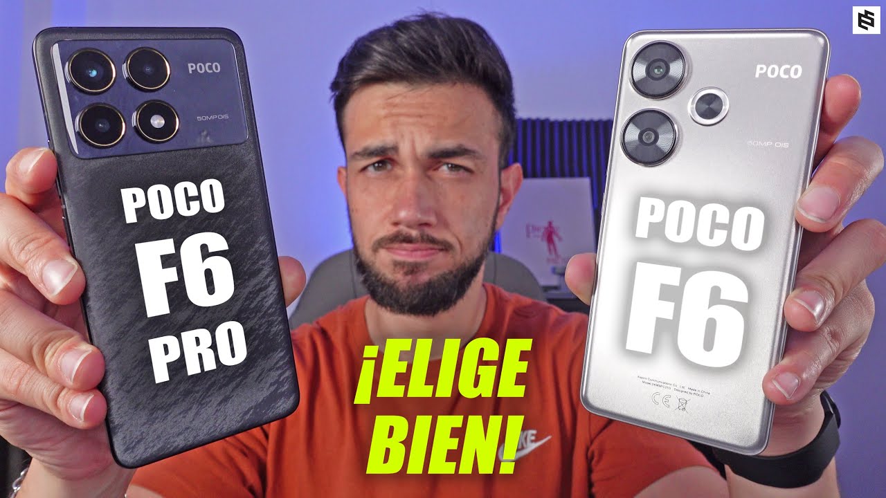 LO TENGO CLARO!✅Xiaomi POCO F6 PRO vs POCO F6 | COMPARATIVA