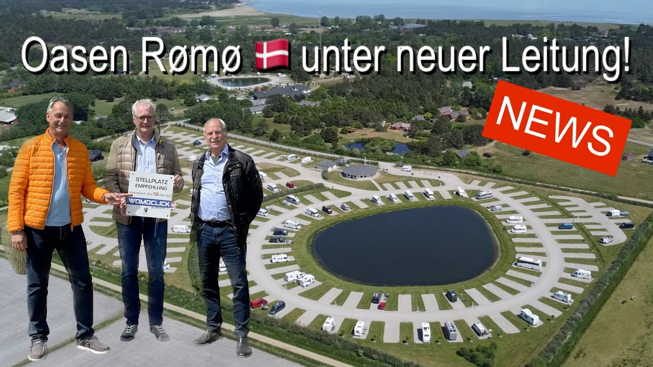 Oasen Rømø Dänemark 🇩🇰 mit neuen Besitzern. Wohnmobilstellplatz Römö