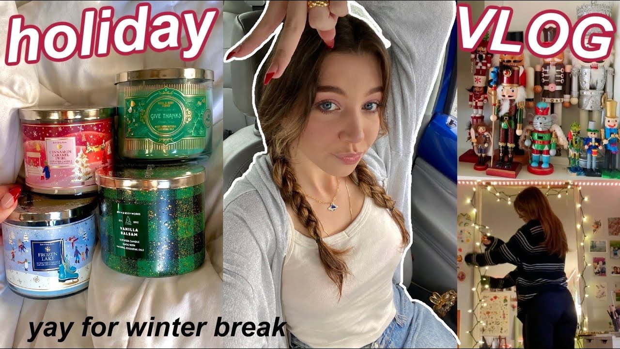 the ultimate HOLIDAY vlog! (yay for winter break)
