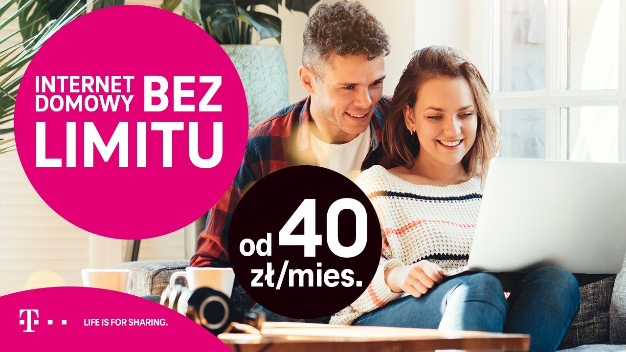 Nielimitowany Internet domowy od T-Mobile - największej sieci z 5G w Polsce!