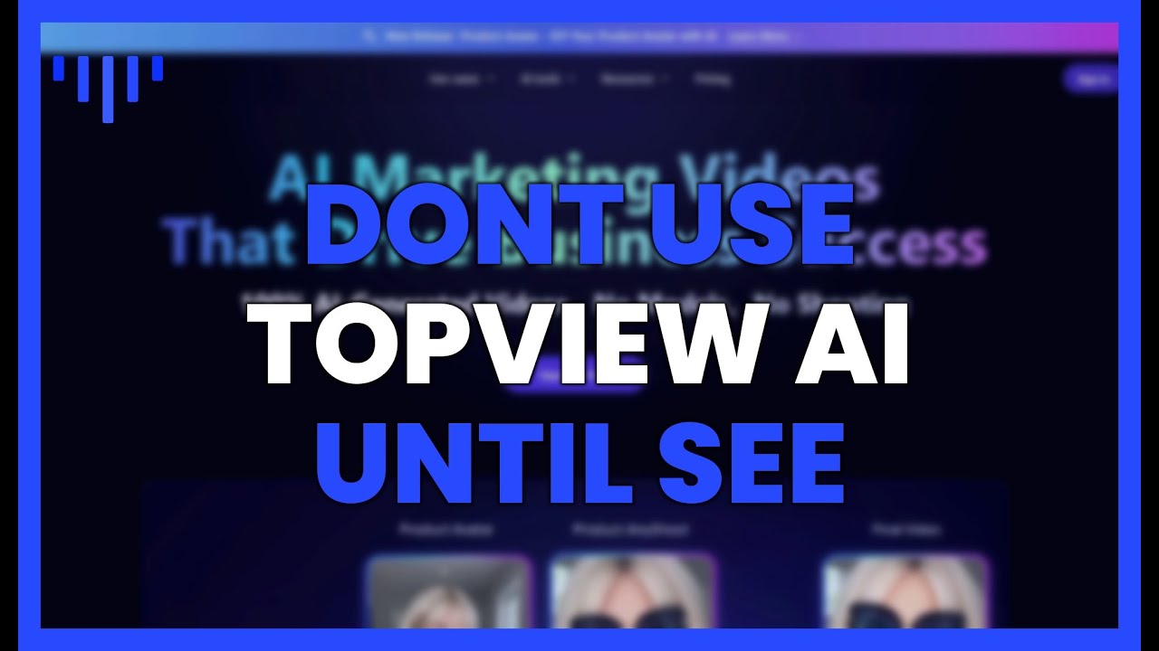 DON'T USE TOPVIEW AI UNTIL YOU SEE THIS ! What NO ONE tells you