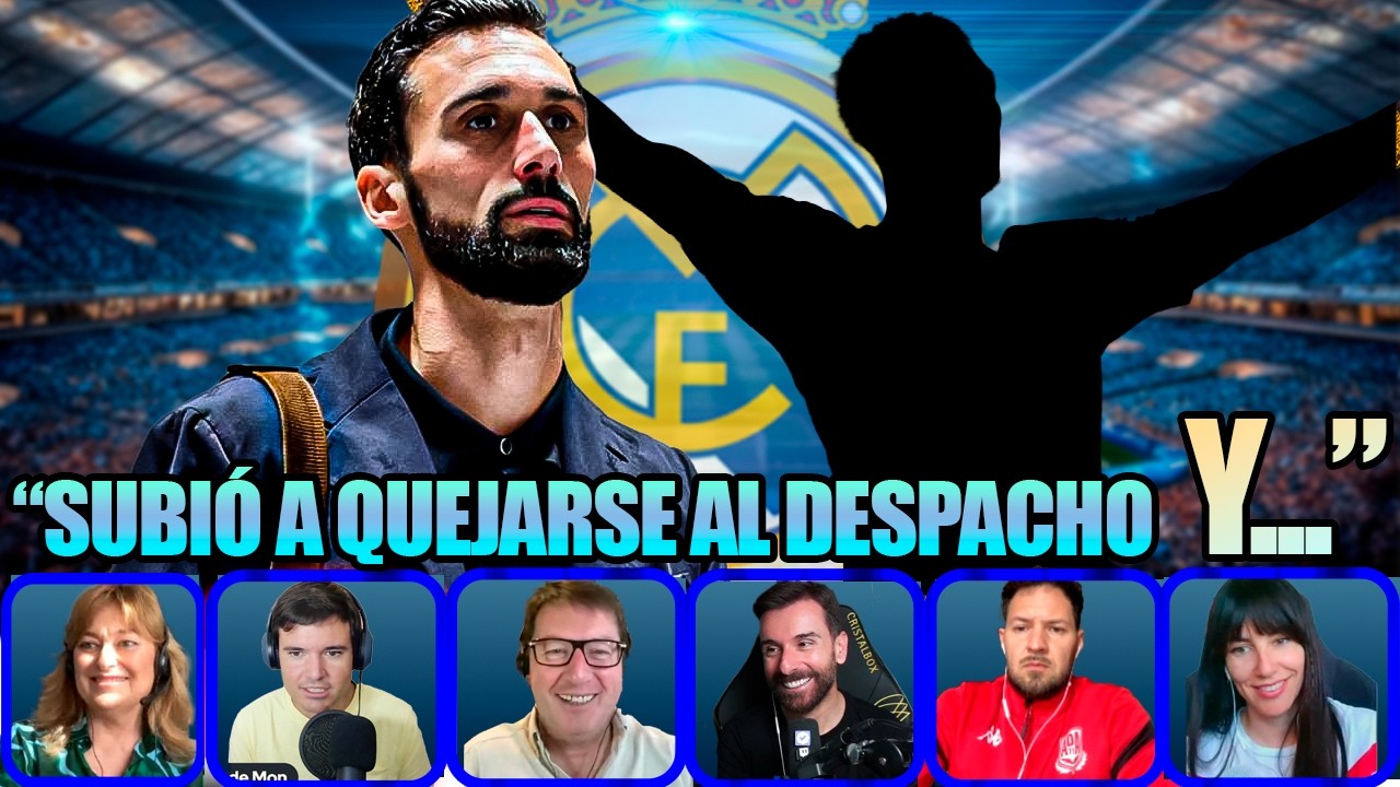 UN JUGADOR DEL REAL MADRID SUBIÓ AL DESPACHO DE ARBELOA A QUEJARSE