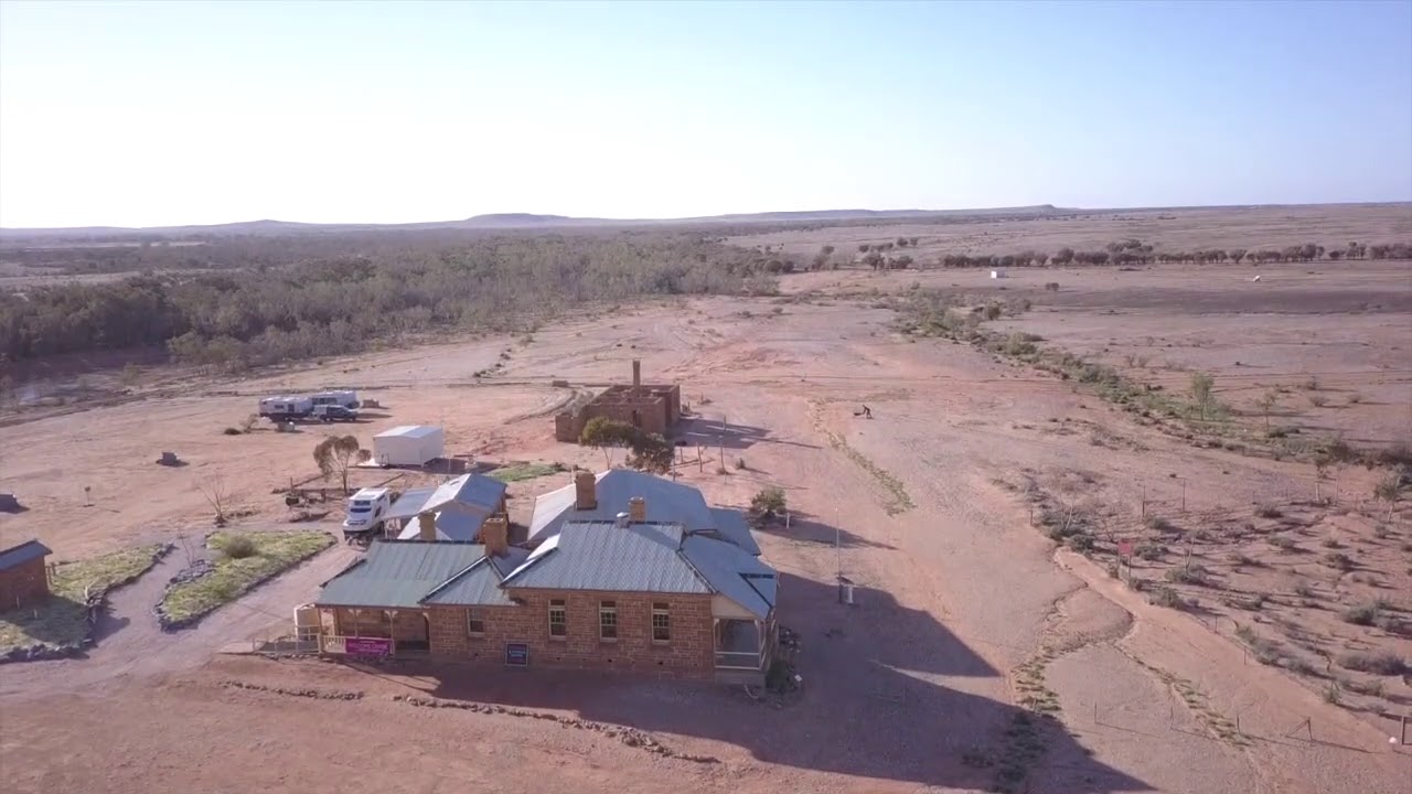 Milparinka NSW From the Air - Drone Footage