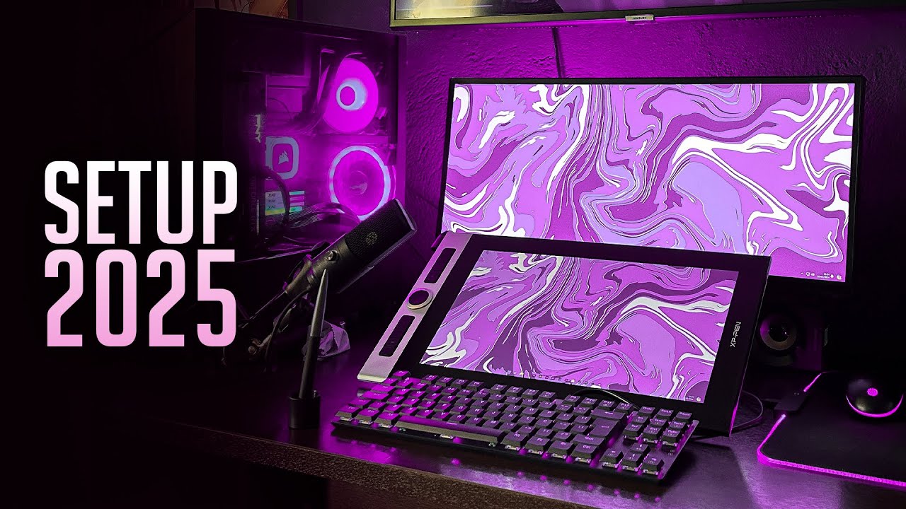 TOUR PELO MEU SETUP 2025