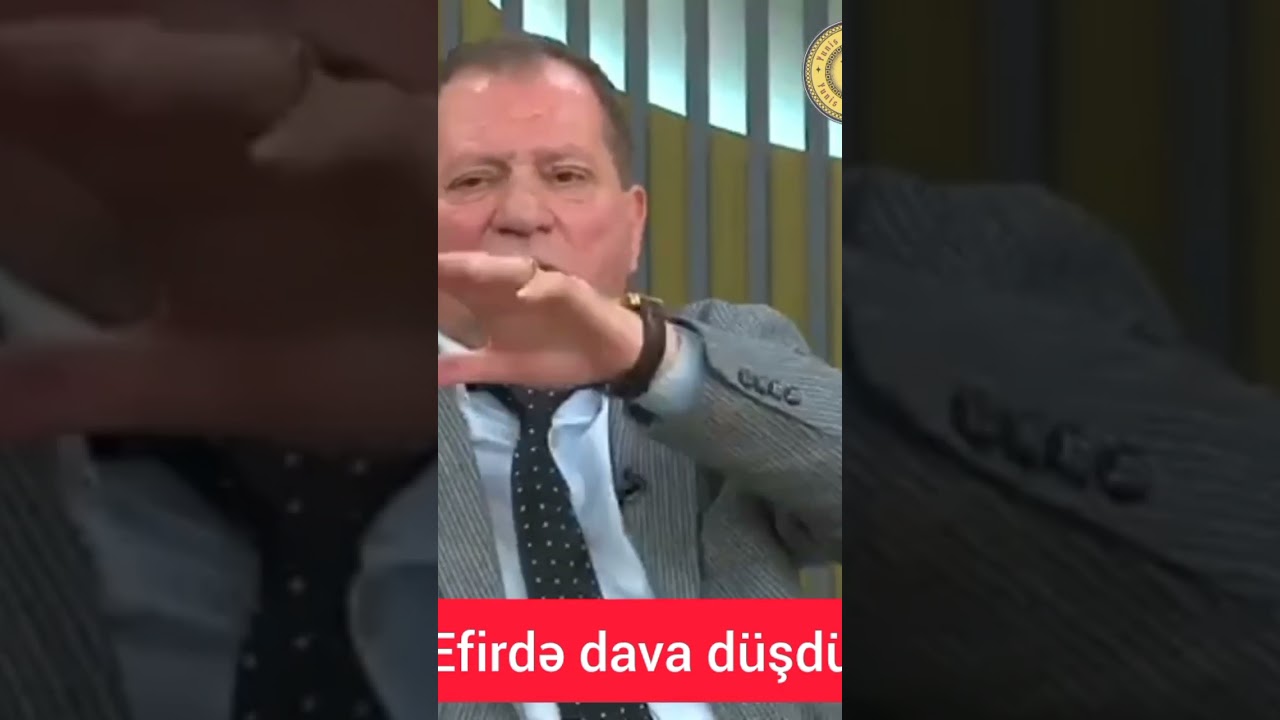 Efirdə dava d&uuml;şd&uuml;... #elşadqarayev #gərginanlar #davad&uuml;şd&uuml;