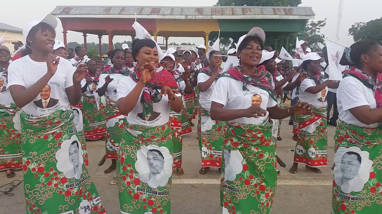 OMBILA SHOW (GABON ) A EWO  CLÔTURE CAMPAGNE PRÉSIDENTIELLE