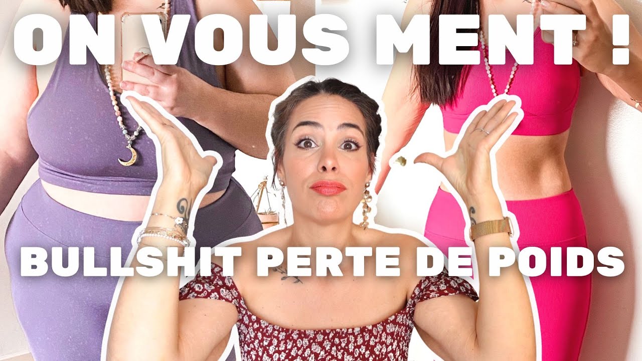 PERTE DE POIDS : Mensonges et fausses croyances sur l'alimentation et le sport