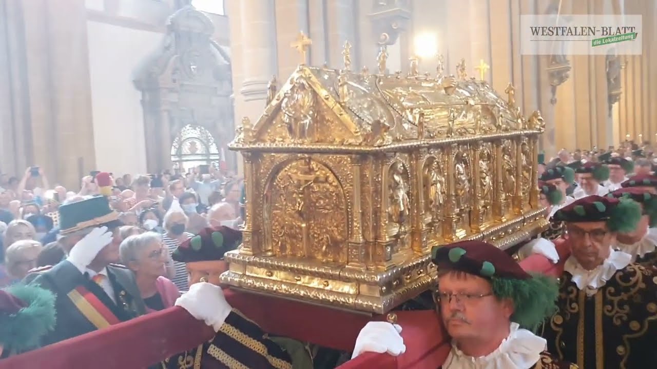 Libori 2022: die Pontifikalvesper im Paderborner Dom