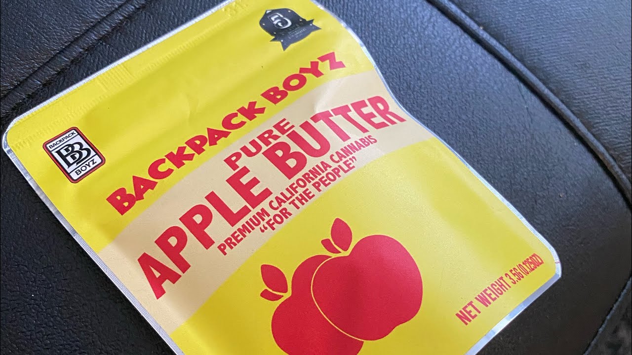 BACKPACK BOYZ 🎒🔥 APPLE BUTTER &bull; EXOTIC STRAIN REVIEW 🌿 THE420WORLD