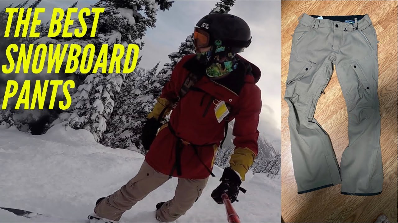 Best Snowboard Pants : Volcom Articulated Snowboard Pant Review