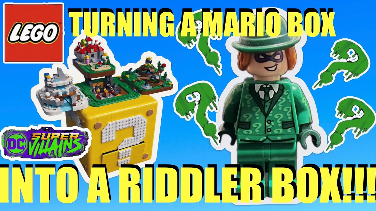 MAKING THE WORLD’S ONLY LEGO RIDDLER BOX!
