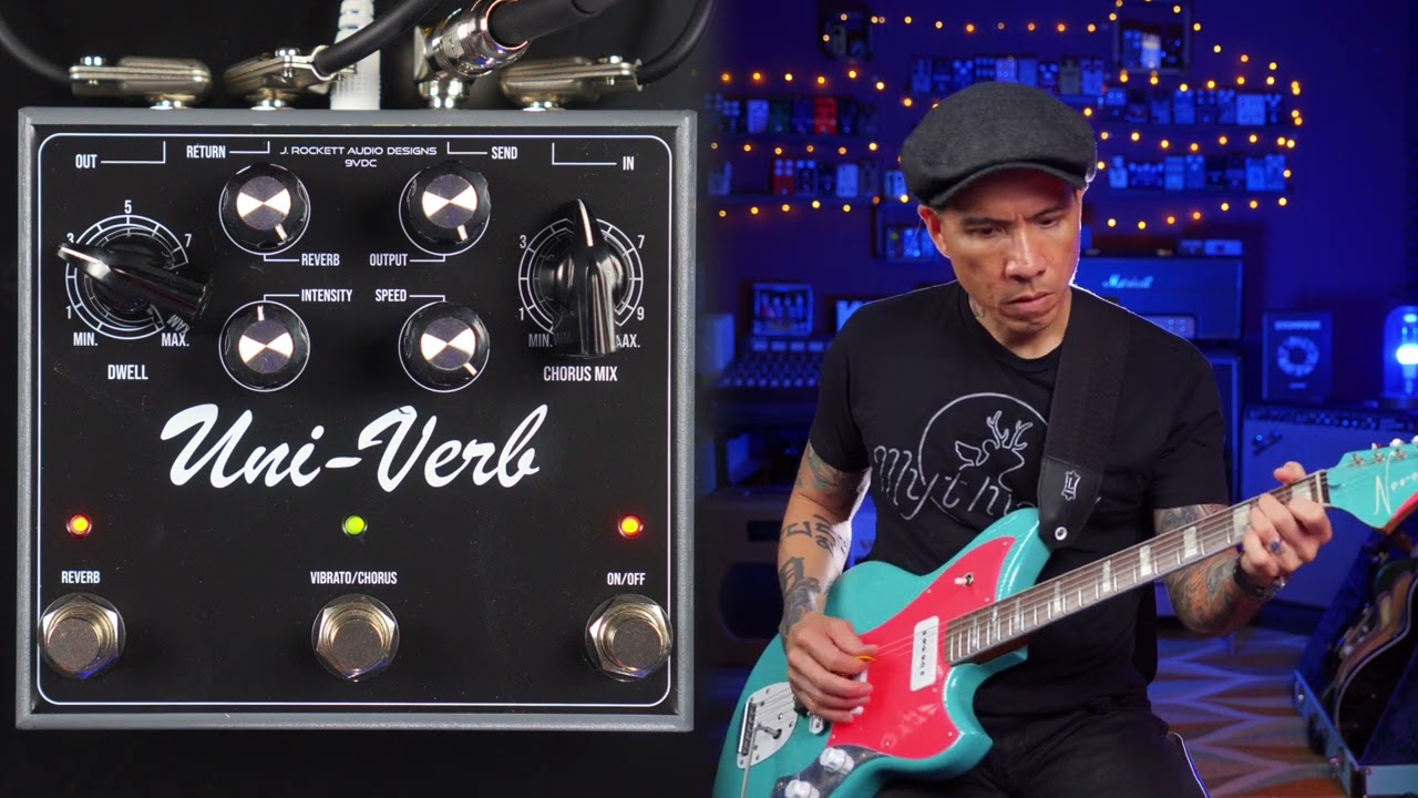 J.Rockett Uni-Verb | Univibe & Reverb pedal