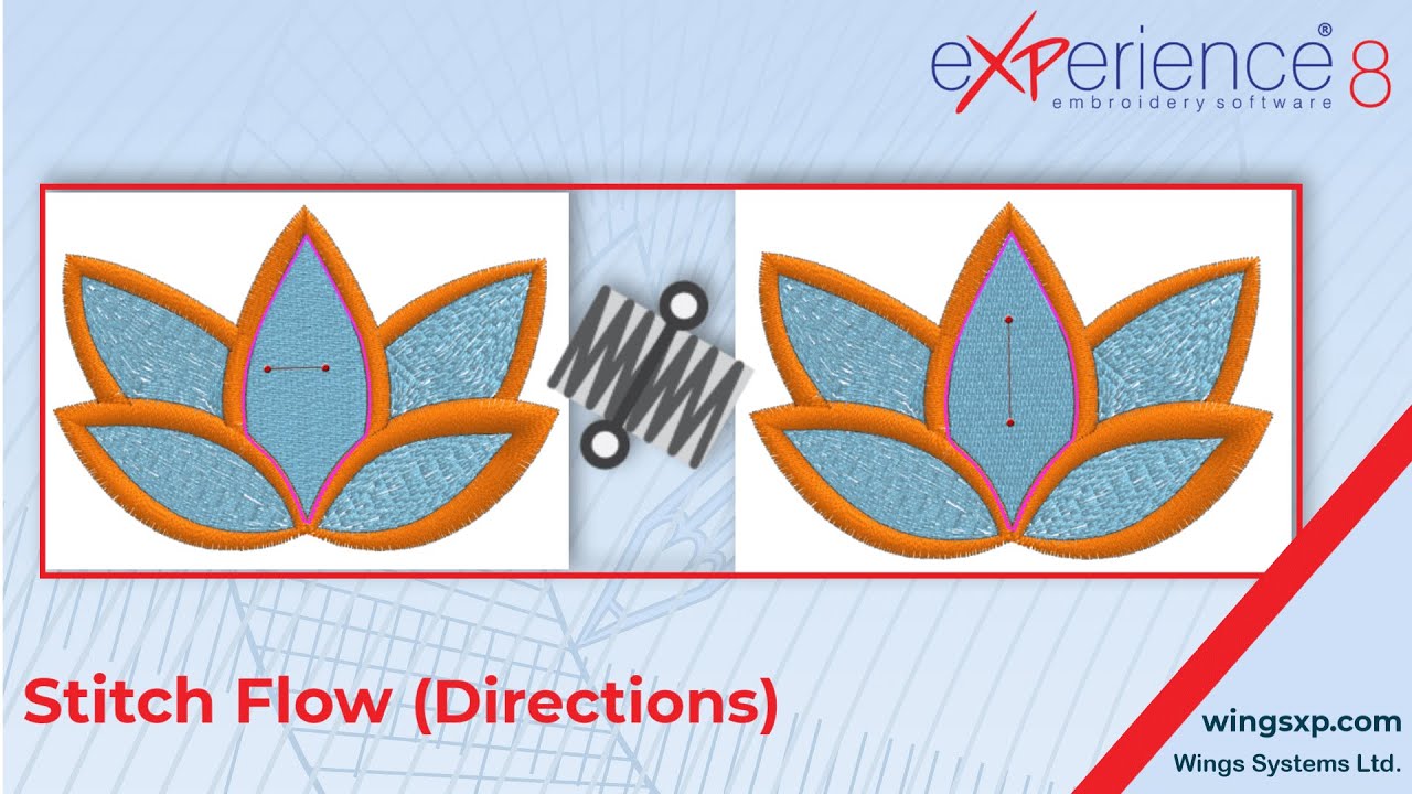 How to Control Stitch Direction Using the Stitch Flow Tool - Level Pilot