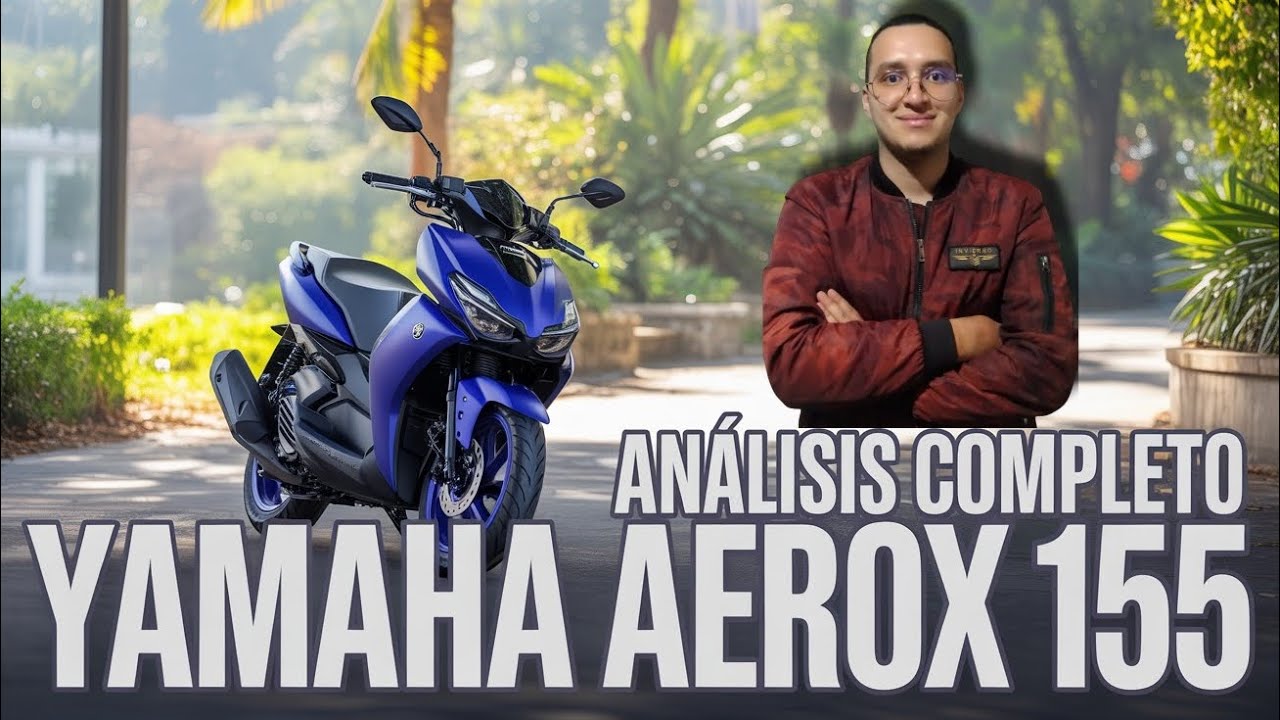 Mucho diseño… ¿y potencia? 🤔 Yamaha Aerox 155 al detalle