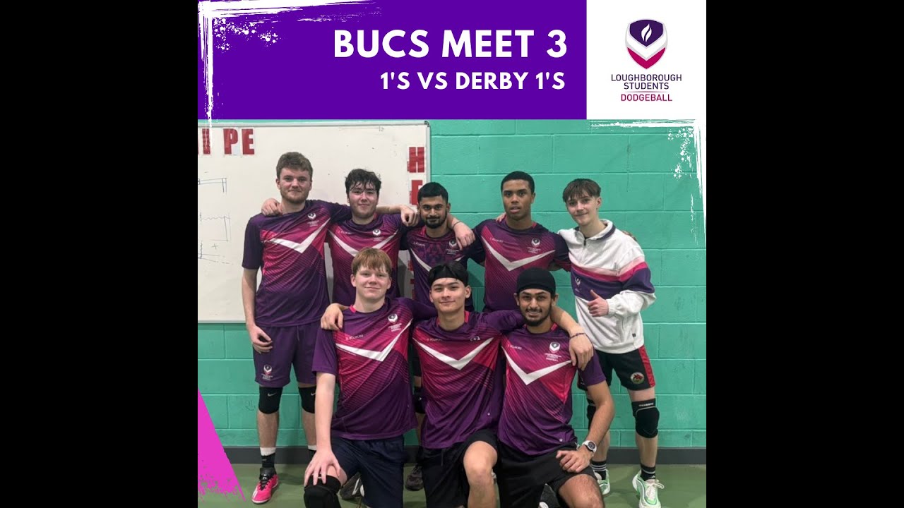 BUCS Loughborough Men's 1's vs University of Derby 1's (Meet 3)