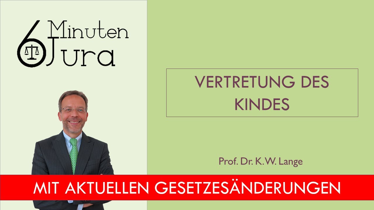 Vertretung des Kindes