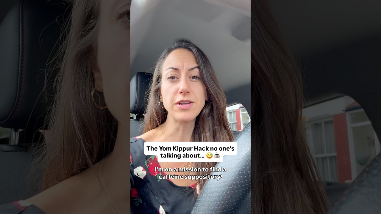The Yom Kippur hack no one&rsquo;s talking about 🤣☕️ #jewish #yomkippur #jewishlife #jewishcommunity