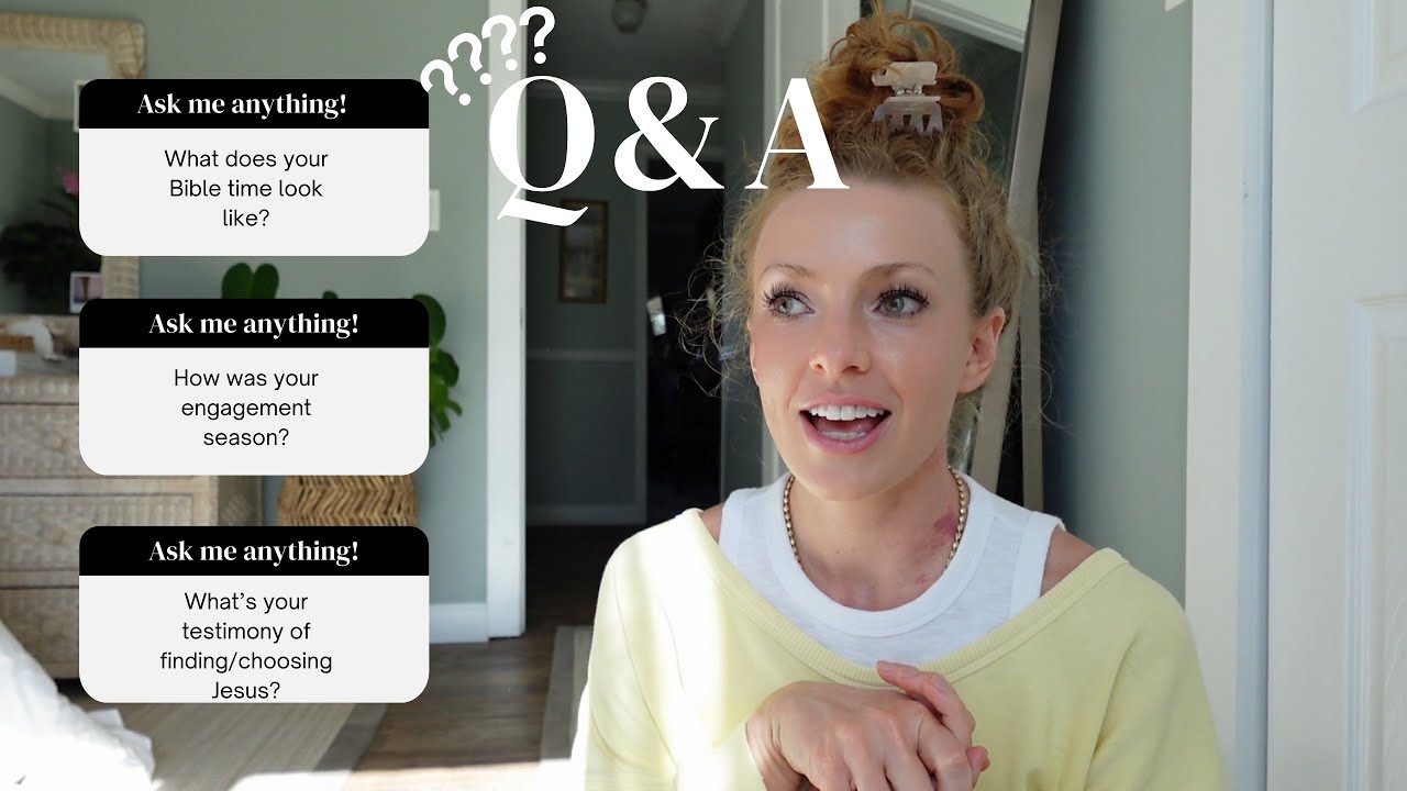 Q&A/GRWM- what does my Bible time look like, how did I find and choose Jesus, my five year plan??