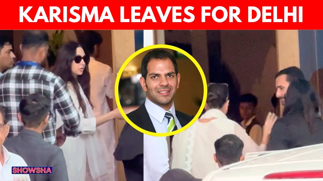 Sunjay Kapur Funeral: Karisma Kapoor, Saif & Kareena Leave For Delhi To Pay Their Last Respects