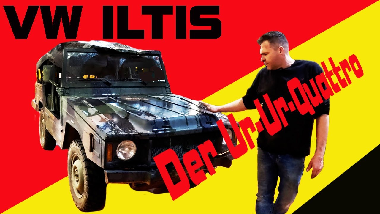 VW Iltis gebaut bei Audi gibt es deshalb heute quattro? Der Ur-Ur-Quattro. Geheimakte Audi Allrad.