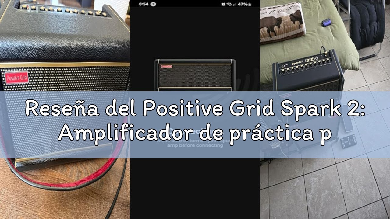 Reseña del Positive Grid Spark 2: Amplificador de práctica para Guitarra de 50 W y Altavoz Bluetooth