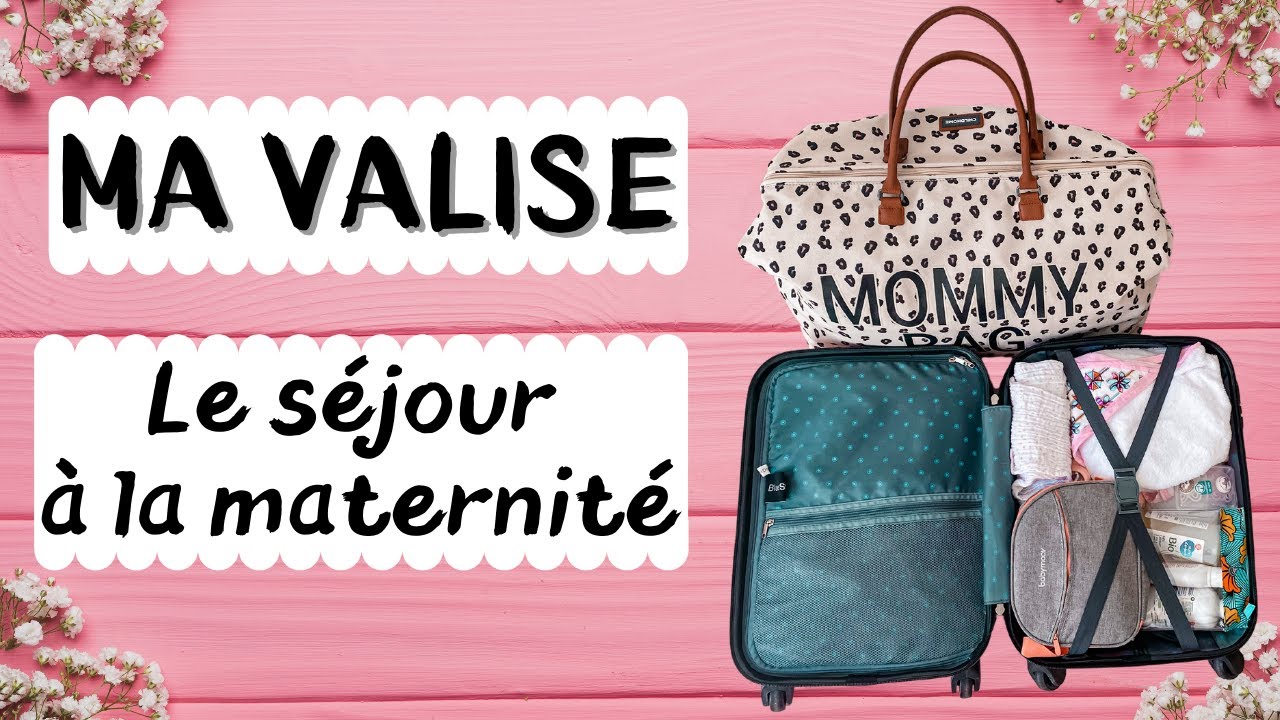 MA VALISE POUR LE SEJOUR A LA MATERNITE 🧳🤱