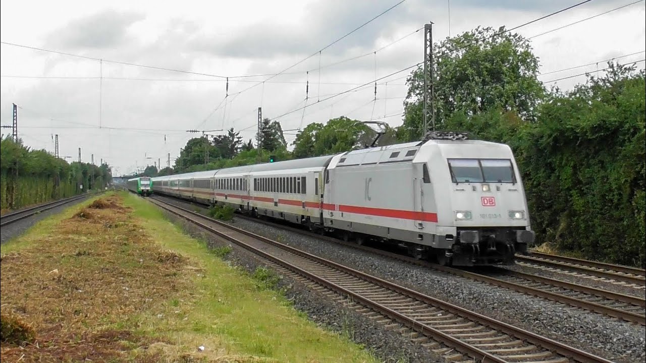 Bahnverkehr in Angermund - 1 Juni 2025